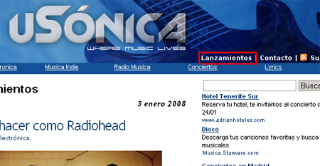 Lanzamientos