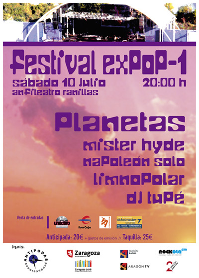 Nuevo Festival ExpoPop 1 en Zaragoza 