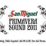 Cartel Primavera Sound 2011
