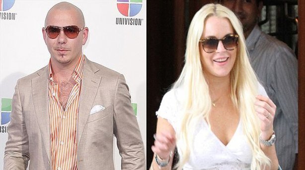 lindsay lohan Lindsay Lohan denuncia a Pit Bull por mencionarla en su nuevo tema