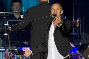 Sting celebra su 60 cumpleaños con un concierto solidario 