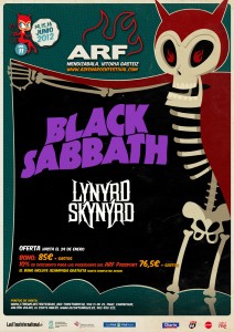 Azkena Rock Festival Black Sabbath y Lynyrd Skynyrd cabezas de cartel del Azkena Rock Festival