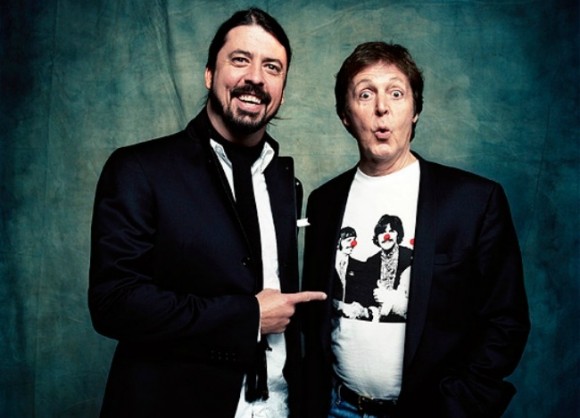 Paul McCartney y los ex Nirvana en el 12 12 12 