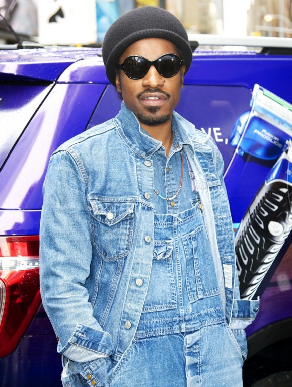 andre-benjamin-photocall-in-times-square-01 Andre 3000 niega la reunión con Outkast