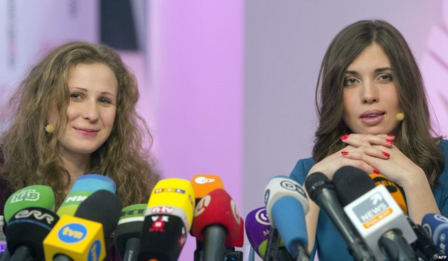 Miembros de Pussy Riot arrestadas en Sochi 1
