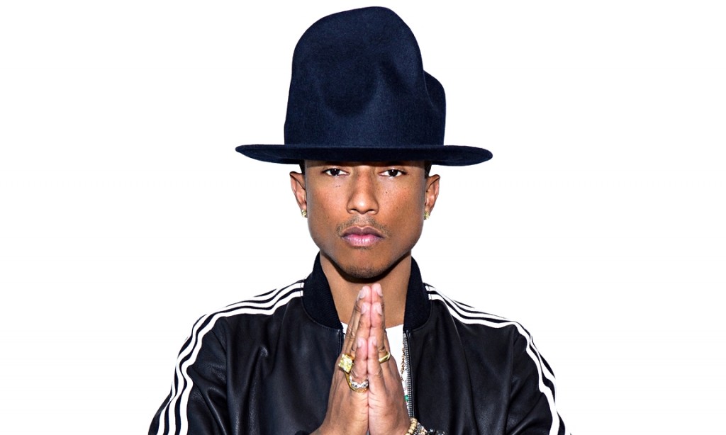 Pharrell Williams actuará en Barcelona y en Madrid en Octubre